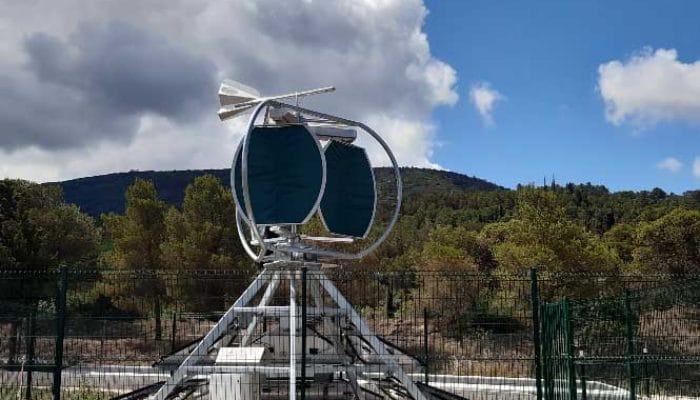 Insinyur Prancis Kembangkan Turbin Angin Sumbu Vertikal dengan Teknologi Sinkronisasi Bilah