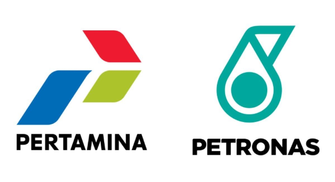Logo Pertamina dan Petronas