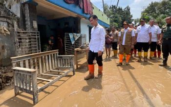Gibran tinjau banjir