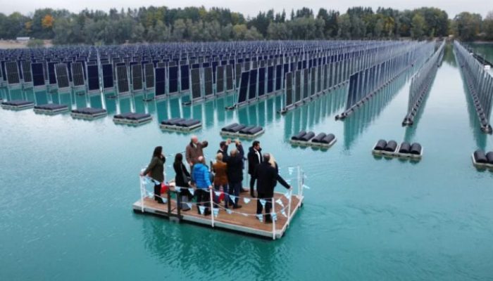 Danau Bekas Tambang di Jerman Disulap Menjadi Pembangkit Listrik Tenaga Surya Terapung