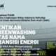 Pernyataan tentang transisi energi berkelanjutan