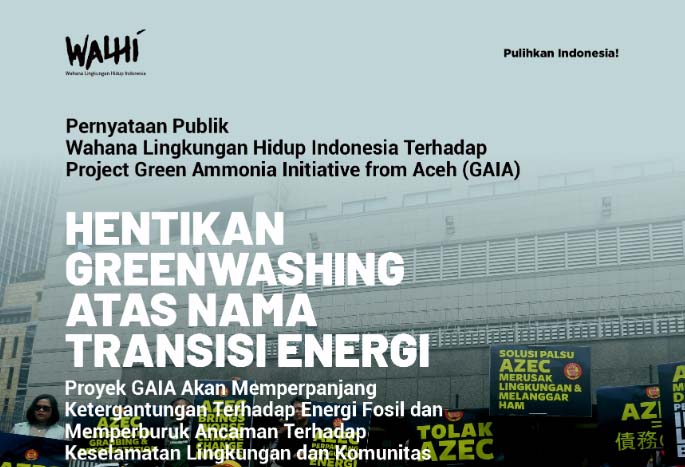 Pernyataan tentang transisi energi berkelanjutan